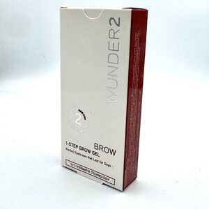 Wunder2 Wunderbrow 1-Step Brow Gel Brunette Long Lasting Waterproof 3g 0.105oz